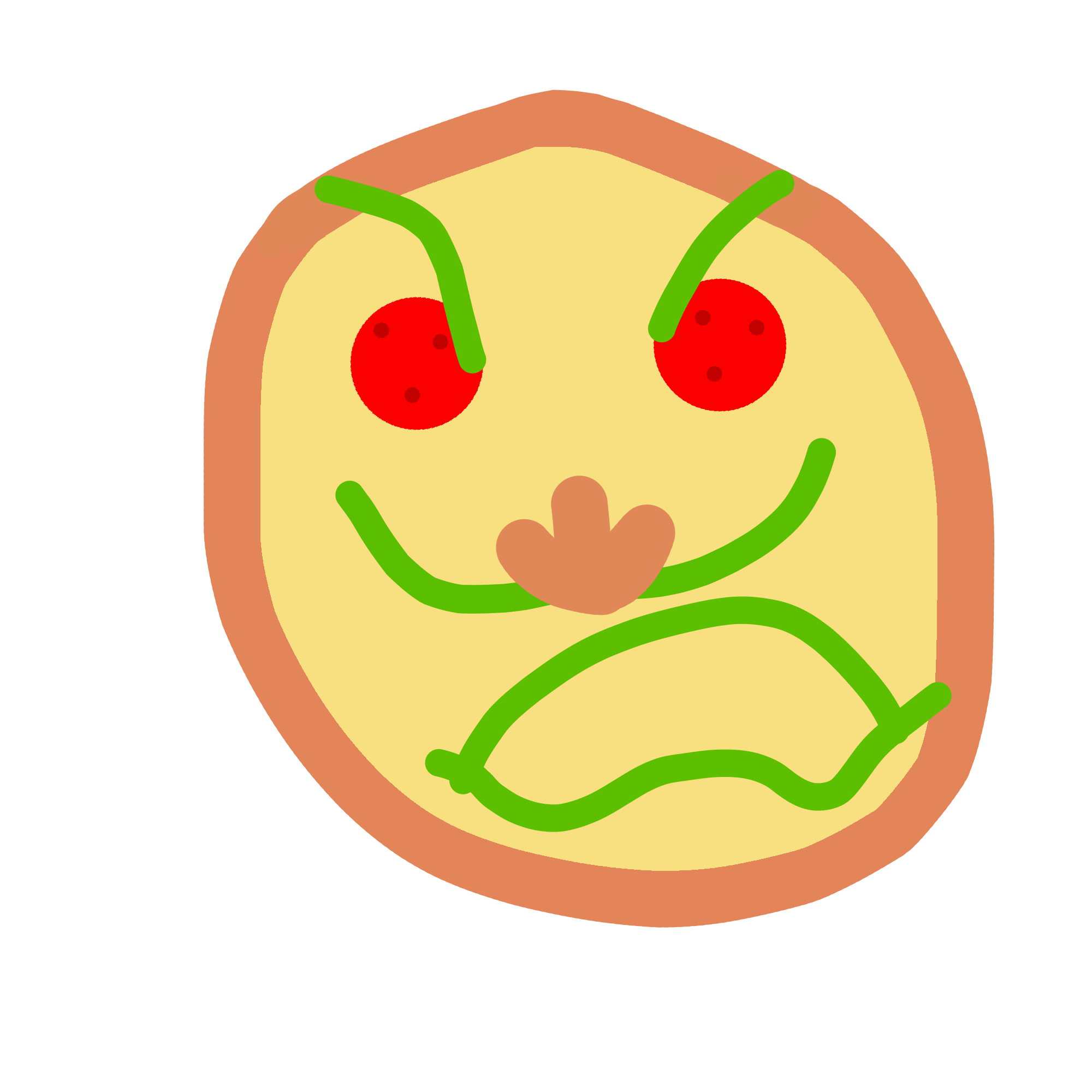 You have a Pizza Face